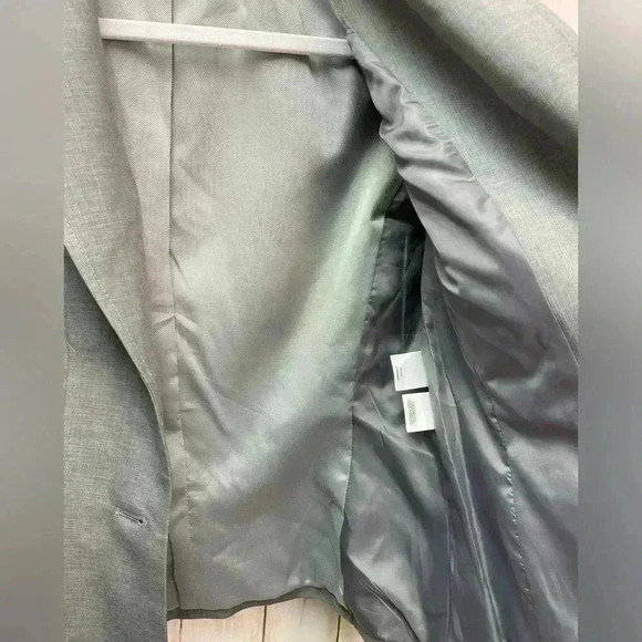 Kasper Gray Pant Suit size 8 Blazer, Size 10 pants Work/Career - Picture 4 of 16